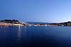 Chania. Den venetianske havn i Chania med Janissar moskeen ( Yiali Tzamissi ) og De Hvide Bjerge i baggrunden  Chania / Kreta Gr�kenland Europa  turisme, feriem�l, Mosque of the Janissaries, White Mountains, Lefka Ori, Hania