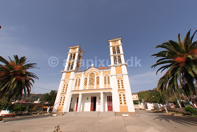Kirke. Kirken i Agia (Ayia) p� Kreta; ; Kreta; Gr�kenland; Europa; ; turisme, feriem�l, kirker, kristendom