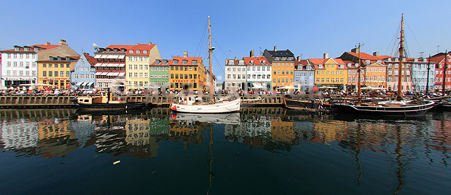 Nyhavn. Nyhavn i K�benhavn; ; K�benhavn; Danmark; ; ; Storby, huse, ejendomme, beboelsesejendom, gader, veje, kanaler