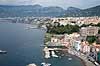 Sorrento. Marina Grande i forgrunden  Sorrento Italien Europa  Feriesteder, 