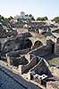 Pompeii. Udsigt over ruinerede huse og gader i Pompeii  Pompeji / Pompei / Pompeii / Napoli / Campania Italien Europa  Ark�ologi, vulkaner, vulkanudbrud, pyroplastisk flow, pyroplasma, Vesuvius, Vesuv, naturkatastrofer, turistsev�rdigheder, sev�rdigheder, turisme, Romerriget, romerne, ruiner, ruinbyer