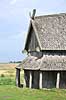 Trelleborg. Det rekonstruerede vikinge langhus i Trelleborg  Trelleborg / Slagelse Danmark   Vikinger, vikingetid, vikingetiden, museum, museer, Trelleborg Vikingemuseum, ringborg, Sydvestsj�llands Museum