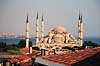 Den Bl� Moske. Sultan Ahmet Camii - Den Bl� Moske, 1616 ( Scan af KOL754 )   Istanbul Tyrkiet Asien  Islam, moskeer