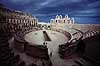 Amphiteateret i El Jem. Amphiteateret i El Jem (El Djem). ( Scan af KOL952 )   El Jem Tunesien Afrika  Amfiteater, romerriget