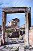 Dougga. Kapitolium - Den romerske by Dougga - �r 166 e.Kr. ( Scan af KOL984 )   Dougga Tunesien Afrika  Romerriget