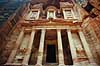 Al Khazneh. Al Khazneh - The Treasury - i Petra ( Scan af KOL5348 )   Petra Jordan Asien  Nabataean