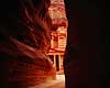 Al Khazneh. For enden af as Siq slugten skimptes Al Khazneh ( Scan af KOL5394 )  Petra Jordan Asien  Nabataeans, Nabataean konged�mme