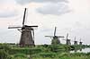 Kinderdijk vindm�ller. Vindm�ller ved Kinderdijk brugt til at pumpe vand - p� UNESCO World Heritage listen  Kinderdijk / Nieuw-Lekkerland / Rotterdam Holland   turistsev�rdigheder, turisme, afvanding, diger, vindm�lle, vindkraft, oversv�mning, landvinding