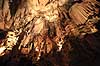 Klippehule. Klippehulen Art� Caves med stalagmitter og stalaktitter  Art� Caves / Mallorca Spanien   huler, 