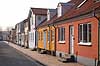 Kerteminde. Huse i Fiskergade i Kerteminde p� Fyn  Kerteminde Danmark   