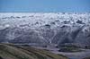 Indlandsisen. Indlandsisen med fjeldlandskab i forgrunden n�r Russel gletscheren p� Gr�nland  Kangerlussuaq Gr�nland   S�ndre Str�mfjord, landskaber, indlandsis, gletcher, gletsjer, gletscher, br�, is-br�, skri�j�kull, j�kel, glacier