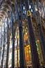 La Sagrada Familia. Interi�r i hovedskibet i Gaudis uf�rdige kirke, Sagrada Familia, i Barcelona  Barcelona Spanien   Temple Expiatori de la Sagrada Familia, Basilica and Expiatory Church of the Holy Family, Antoni Gaudi, UNESCO world heritage