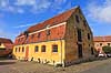 Pakhus. Pakhus i N�rregade i Maribo. Bindingsv�rk  Maribo Danmark   k�bst�der, Lolland