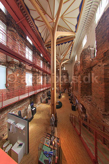 Koldinghus. Ruinsalen p� Koldinghus; ; Kolding; Danmark; ; ; Museet p� Koldinghus, Markdanersgade 11, 6000 Kolding. Arensborg, �rneborg, Middelborg