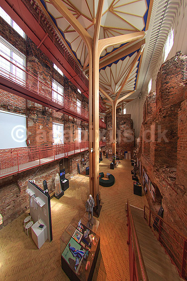 Koldinghus. Ruinsalen p� Koldinghus; ; Kolding; Danmark; ; ; Museet p� Koldinghus, Markdanersgade 11, 6000 Kolding. Arensborg, �rneborg, Middelborg