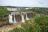 Iguazu vandfaldene. Iguazu vandfald p� den Argentinske side set fra den Brasilianske side af vandfaldene  Iguazu Brasilien Sydamerika  Vandfald, The Iguazu Falls, Iguaz� Falls, Iguassu Falls, Igua�u Falls, Cataratas del Iguaz�, Cataratas do Igua�u 