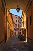Lucca. Idyllisk gade i Lucca  Lucca / Toscana Italien   Toscany, toscansk, turisme, sightseeing