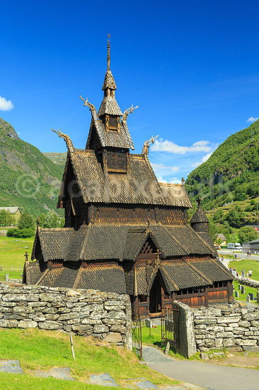 Borgund Stavkirke. Stavkirken i Borgund; ; Borgund; Norge; ; ; Turisme, sev�rdigheder, kristendom, stavkirker, tr�kirker