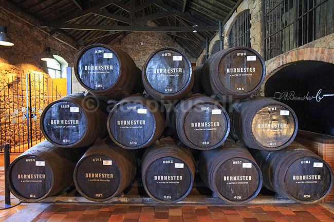 Portvin. Portvin lagres til Tawny Port p� egetr�sfade i vink�lderen hos producenten Burmester; ; Vila Nova de Gaia / Porto; Portugal; ; ; Vin, vine, drikkevarer, vinproduktion, lagring