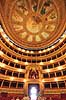Massimo Teatret. Teatersalen i Massimo Theater, Teatro Massimo i Palermo  Palermo Italien  sev�rdigheder Sicilien, skuespilhus, skuespil, teater, teaterscene
