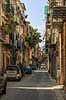 Palermo. Via Porta di Castro gaden i Palermo  Palermo / Sicilien Italien   Byer, byliv, gader