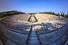 Kallimarmaro. Panathenaic Stadium, eller Kallimarmaro, er et sportsstadion i Athen, hvor de f�rste moderne Olympiske lege blev afholdt i 1896. Det er rekonstrueret fra resterne af det oldgr�ske stadion p� stedet, og Panathinaiko er det eneste st�rre stadion i verden, som er bygget helt af hvid marmor  Kallimarmaro / Athen Gr�kenland  Sev�rdigheder Hellas