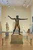 Zeus eller Poseidon. Bronce skulptur af Zeus eller Poseidon udstillet Ark�ologisk Museum i Athen  Nationalark�ologisk Museum / Athen Gr�kenland  Sev�rdigheder Hellas, ark�ologi, historie, museum, udstillinger, Artemision Bronze