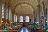 Boston Public Library. L�sesalen i Boston Public Library - Central Library  Boston / Massachusetts USA  Sev�rdigheder Bibliotek, biblioteker, l�sesale, b�ger, fordybelse, l�sning, kundskab