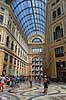 Galleria Principe di Napoli. Den glasoverd�kkede butiksarkade Galleria Principe di Napoli i Napoli  Napoli / Campania Italien  Sev�rdigheder 