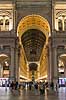 Galleria Vittorio Emanuele II i Malano. Handelsarkaden Galleria Vittorio Emanuele II fyldt med dyre modebutikker i Milano  Galleria Vittorio Emanuele II i Malano / Milano Italien  Sev�rdigheder Handel, shopping, mode
