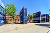 B�rsen. Murv�rk fra ruinen af den nedbr�ndte B�rsbygning med st�ttestivere p� Slotsholmen i K�benhavn  K�benhavn Danmark   Ildebrand, brand, genopbygning