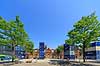 B�rsen. Murv�rk fra ruinen af den nedbr�ndte B�rsbygning med st�ttestivere p� Slotsholmen i K�benhavn  K�benhavn Danmark   Ildebrand, brand, genopbygning