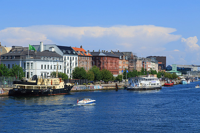 Havnegade i K�benhavn. Havnegade og K�benshavns Havn i K�benhavn; ; K�benhavn; Danmark; ; ; 