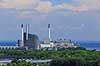 CopenHill og Amagerv�rket . CopenHill og Amagerv�rket , Vattenfall Varmekraftv�rk HOFOR, med skorstene set fra Vor Frelser Kirke  Christianshavn / K�benhavn Danmark   Kraftvarmev�rk, Kraftvarmev�rker, varme, kraftv�rk, CO2, energi, fjernvarme 
