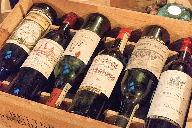 Vink�lder. Gamle vin i vink�lder - St Emilion 1969 Grand Cru, ; ; ; Danmark; ; ; Hvidvin, r�dvin, vine, drikkevarer, alcohol, alkohol