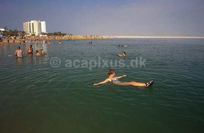 Badeliv ved Det D�de Hav; ; Ein Bokek / Det D�de Hav; Israel; Asien; ; sommerferie