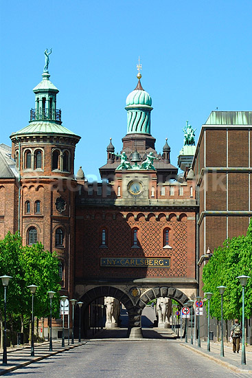 Ny Carlsberg Bryggeriet p� Ny Carlsberg Vej; ; K�benhavn; Danmark; ; ; bryggerier