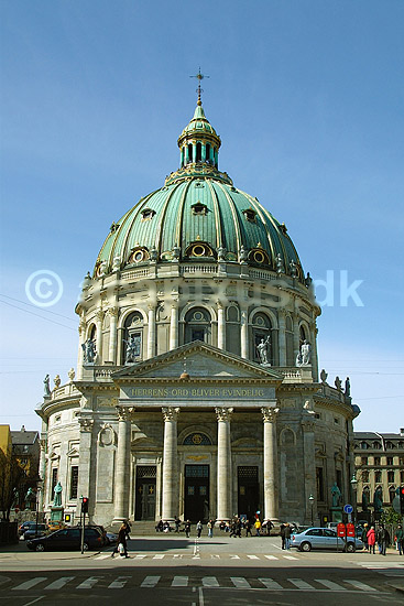 Frederiks Kirke eller Marmorkirken; ; K�benhavn; Danmark; ; ; kirker