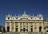 Peterskirken. Basillica di San Pietro eller Peterskirken i Rom  Rom Italien Europa  turistsev�rdigheder, kirker, paven, paved�mmet, Vatikanet, Vatikan Staten