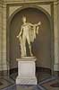 Vatikanmuseet. Statuen Apollo fra Belvedere udstillet i Cortile Ottagono i Vatikanmuseet i Rom  Rom Italien Europa  turistsev�rdigheder, paven, paved�mmet, Vatikanet, Vatikan Staten