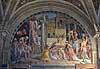 Vatikanmuseet. V�gmalerie i Vatikanmuseet i Rom  Rom Italien Europa  turistsev�rdigheder, paven, paved�mmet, Vatikanet, Vatikan Staten, sightseeing, freskoer