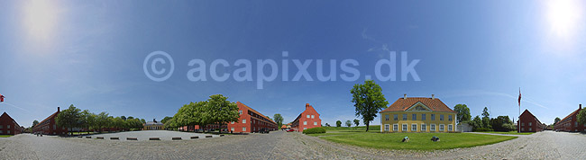 Kastellet. 360 graders panorama af Kastellet; ; K�benhavn; Danmark; ; sev�rdigheder; forsvarsv�rker, panoramaer